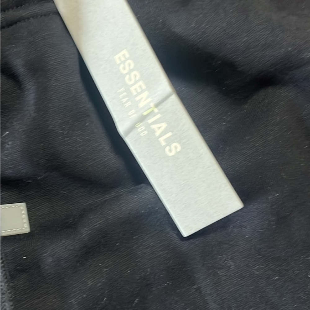 Essentials Black Joggers - Picture 2 of 6